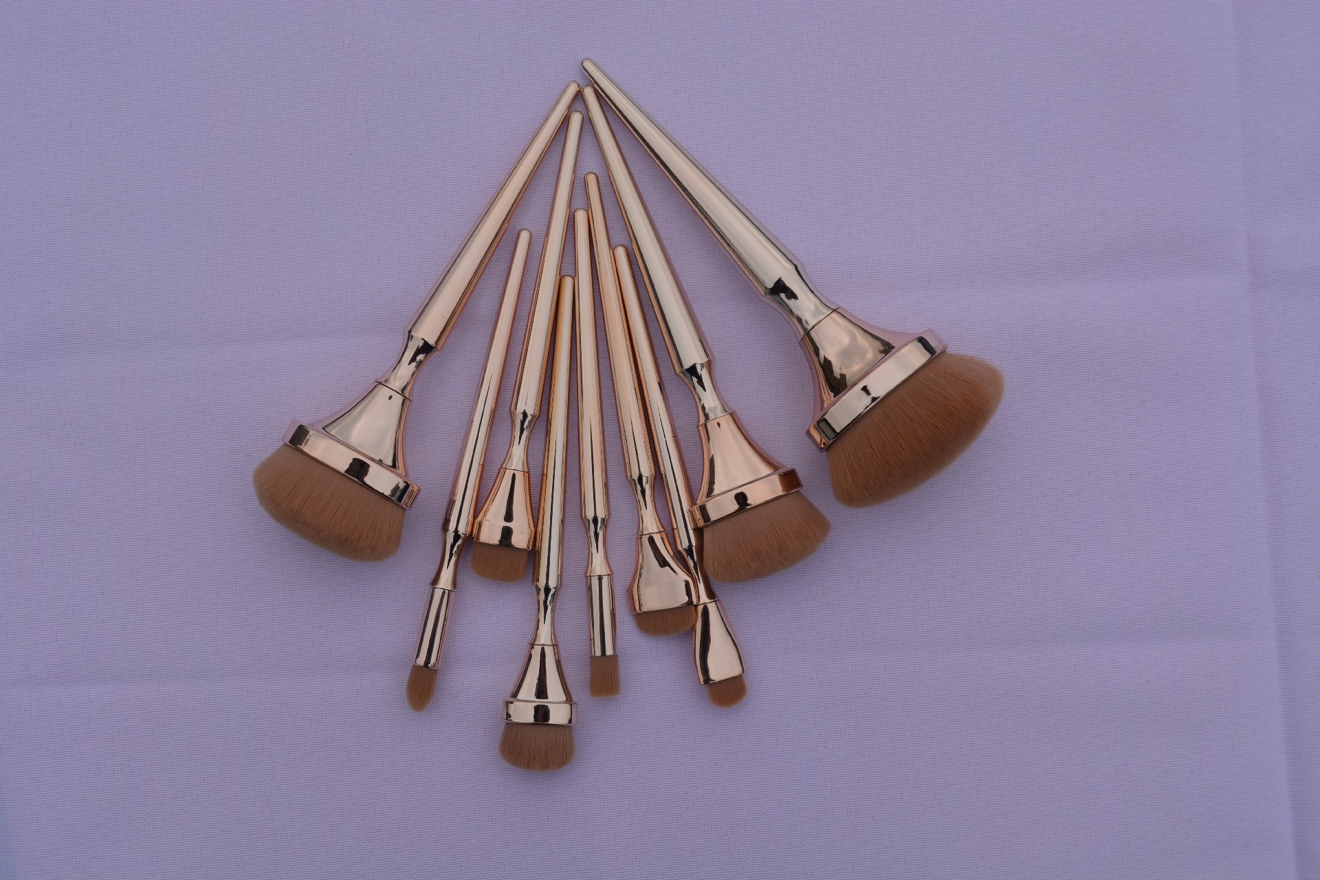 9pc Luxury brush set