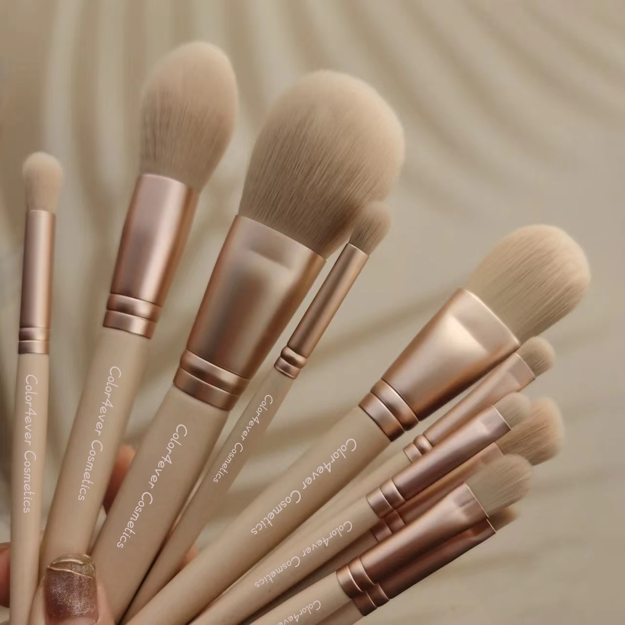 10pc Pink Luxury Brush set