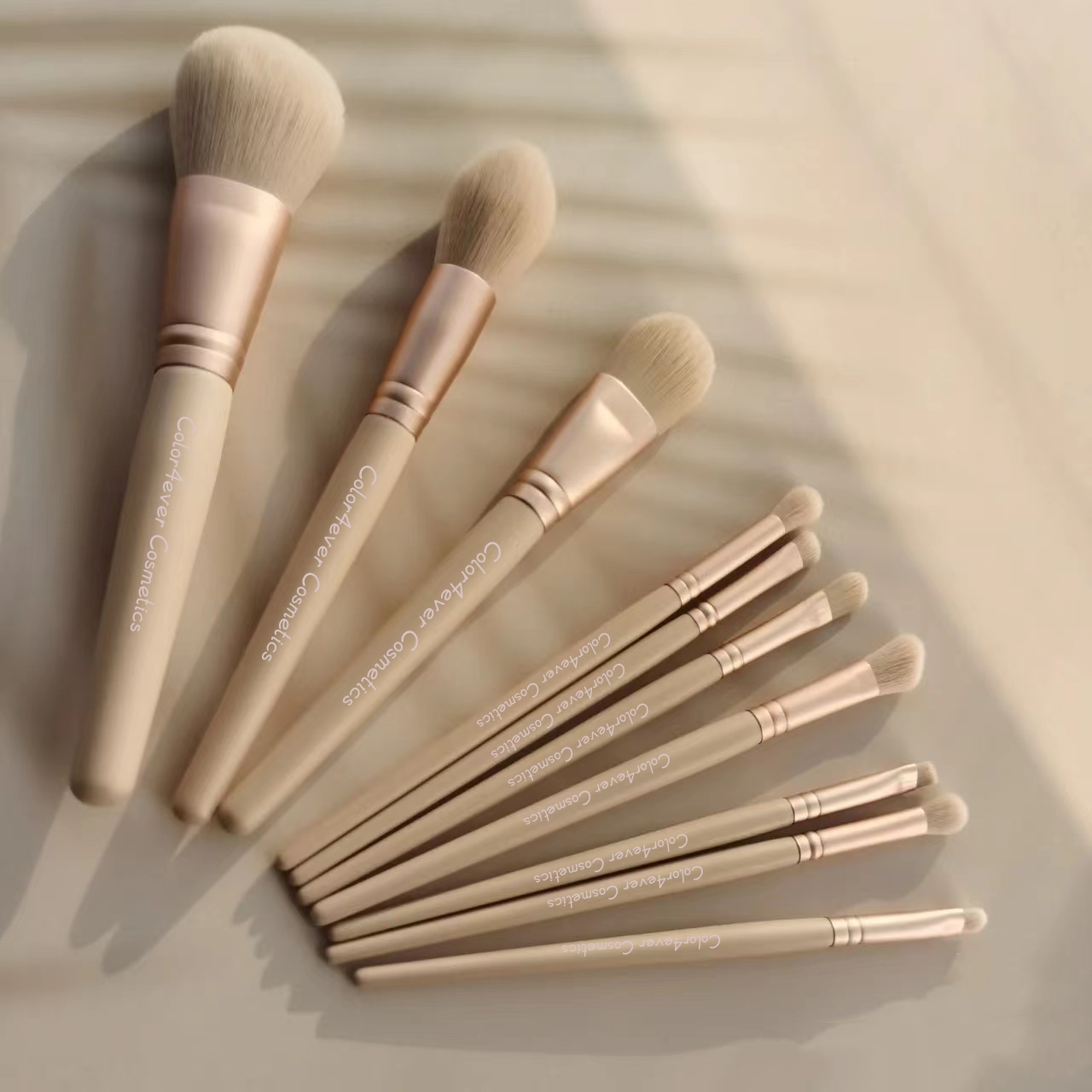 10pc Pink Luxury Brush set