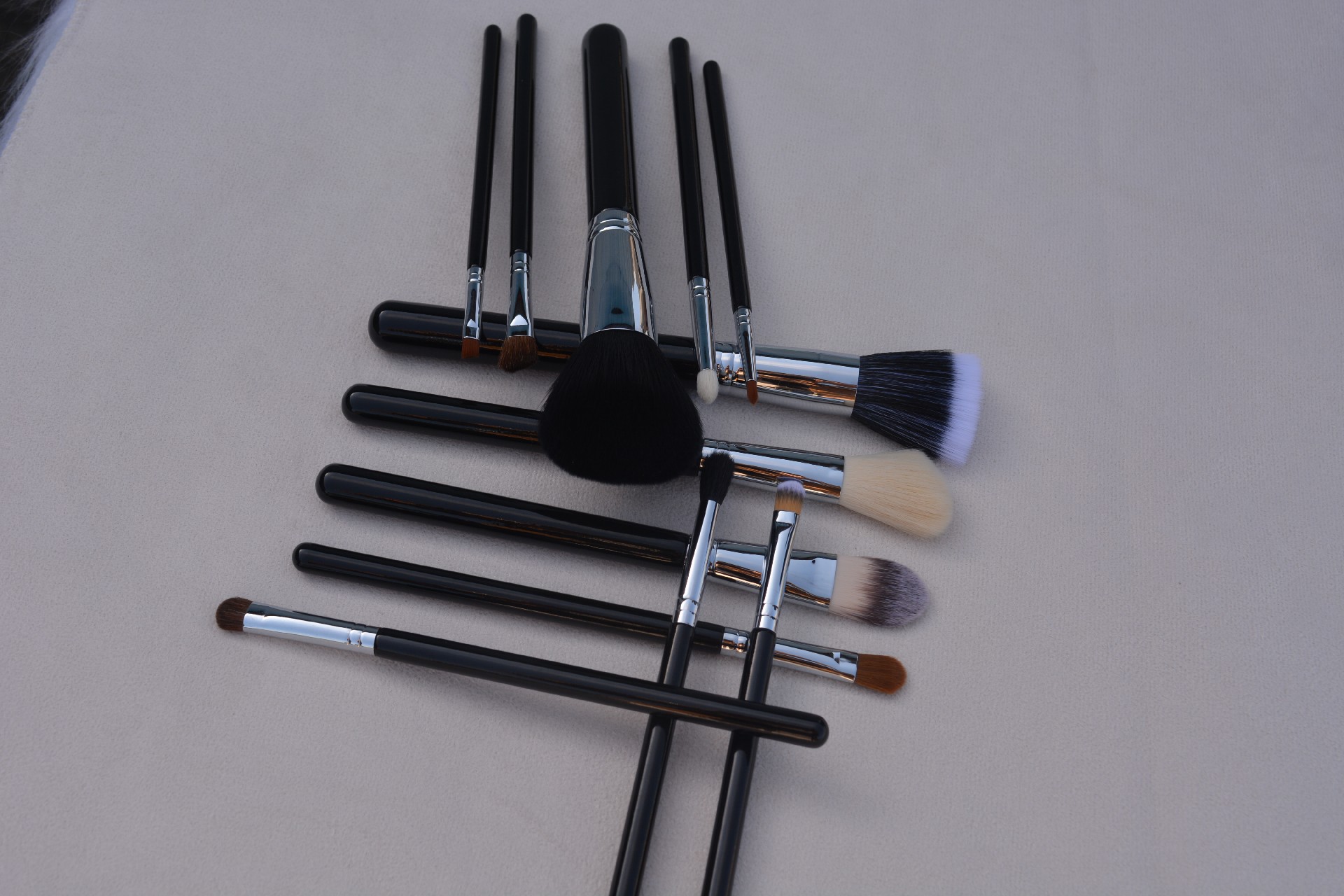 12pc Classic brush set-Copper ferrule or Aluminum ferrule welcomed