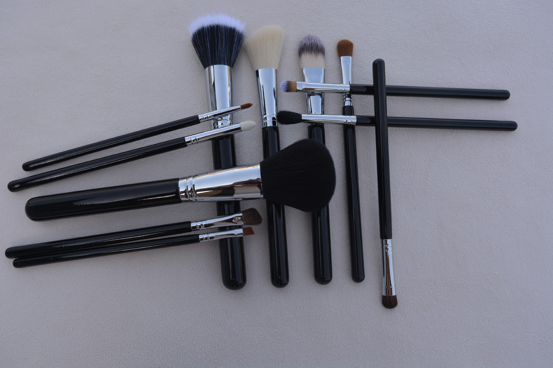 12pc Classic brush set-Copper ferrule or Aluminum ferrule welcomed