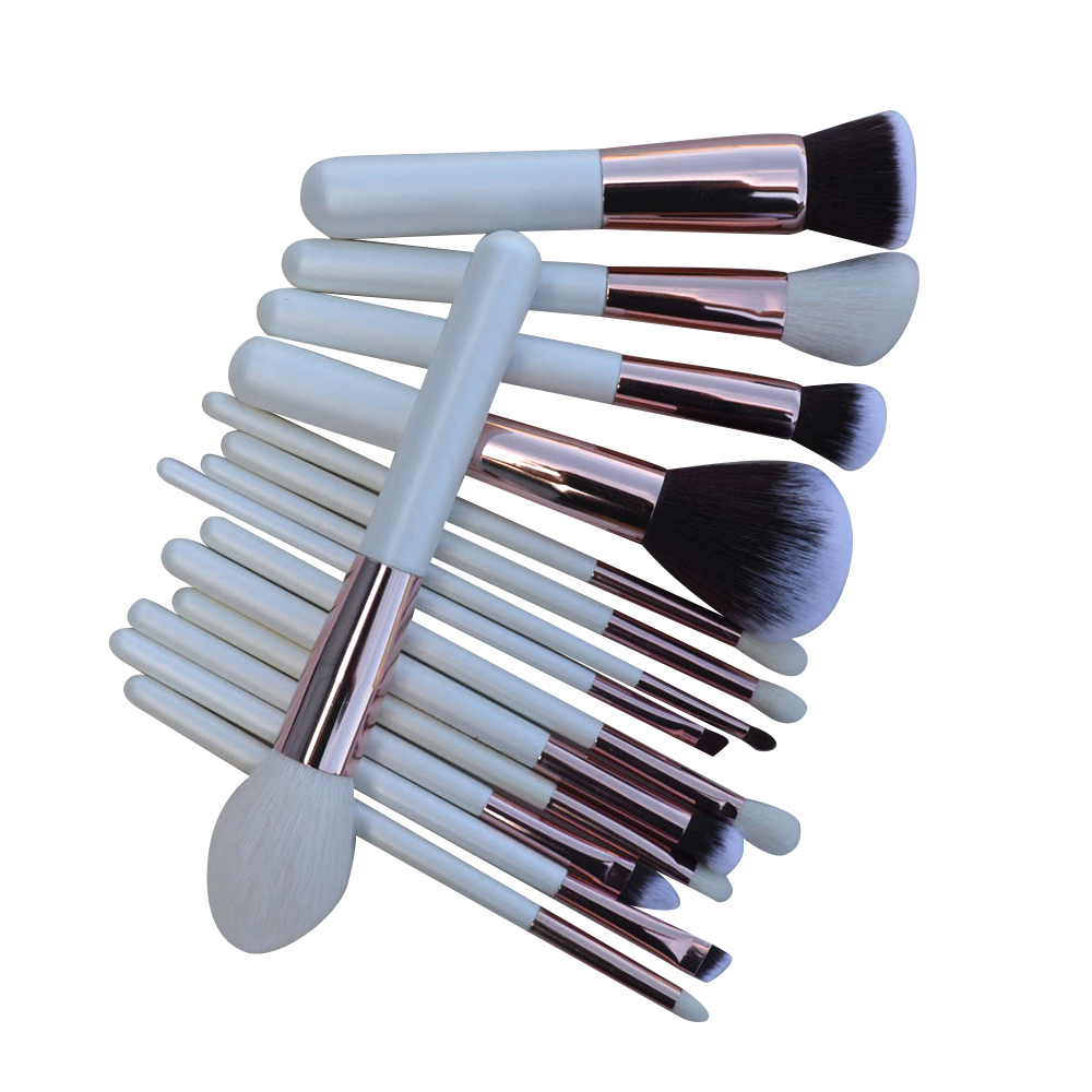 15pc Complete Makeup brush set