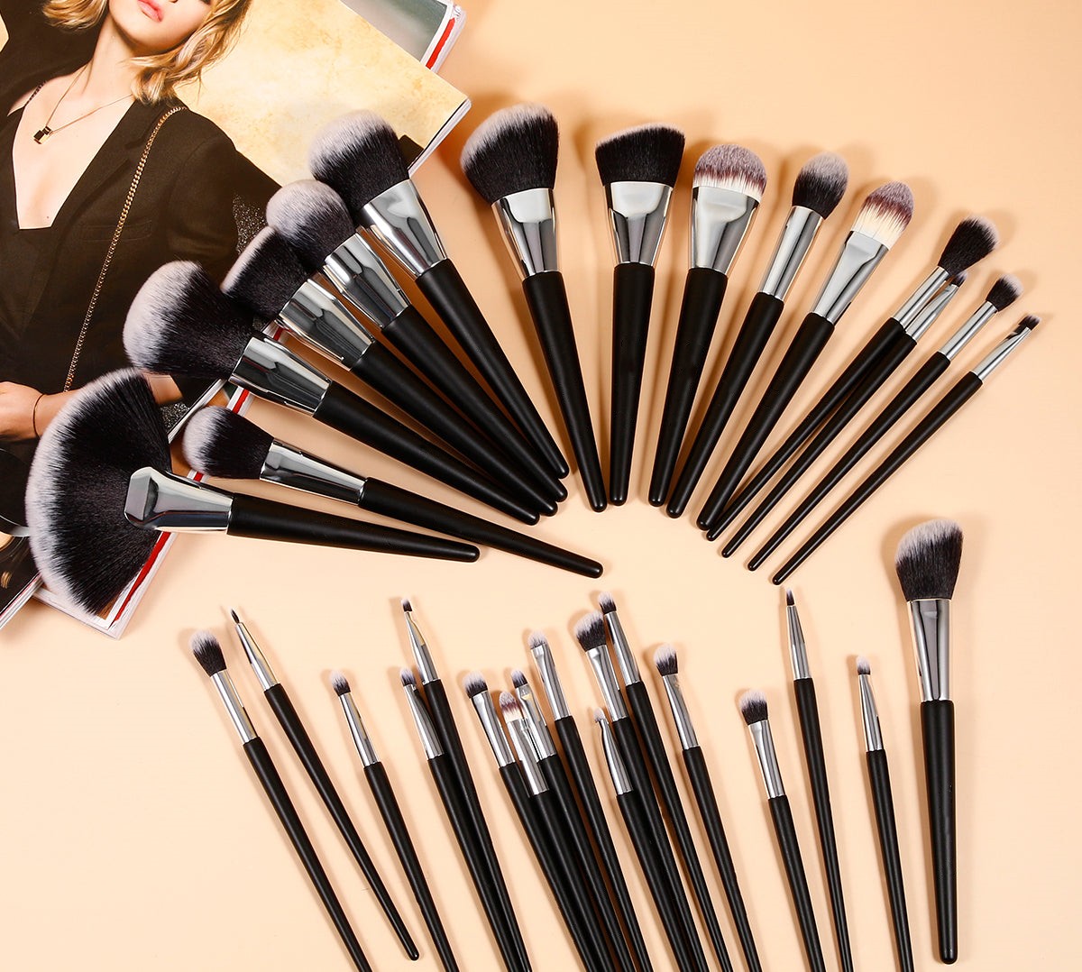 32pc Professional Luxe Makeup brush set