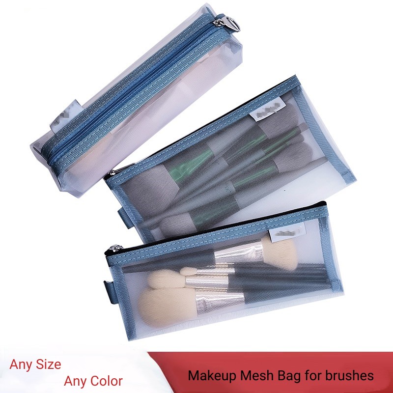 OEM Private Label Zipper Purple Makeup Bag For Promotional Gift Giveaway Ideas