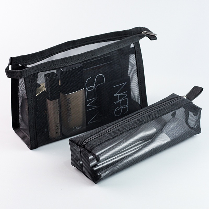 OEM Private Label Zipper Purple Makeup Bag For Promotional Gift Giveaway Ideas