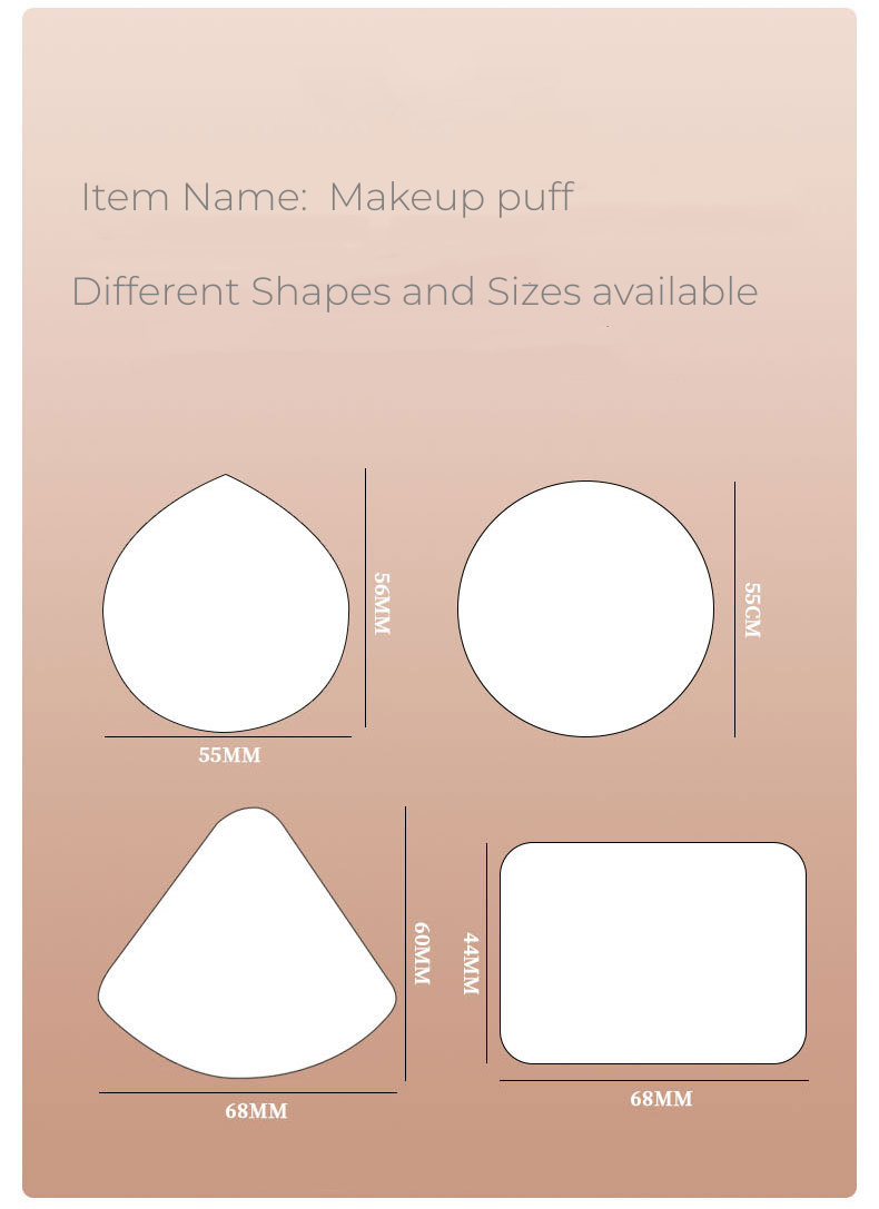 Makeup puff set