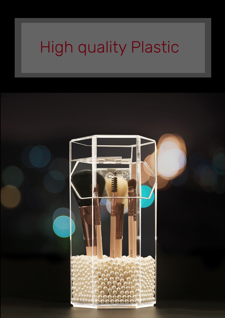 Makeup Brush Cup Holder Plastic