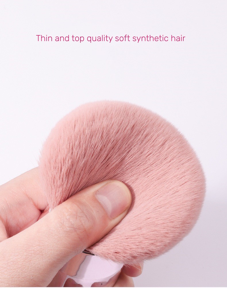Pink Big Powder Brush
