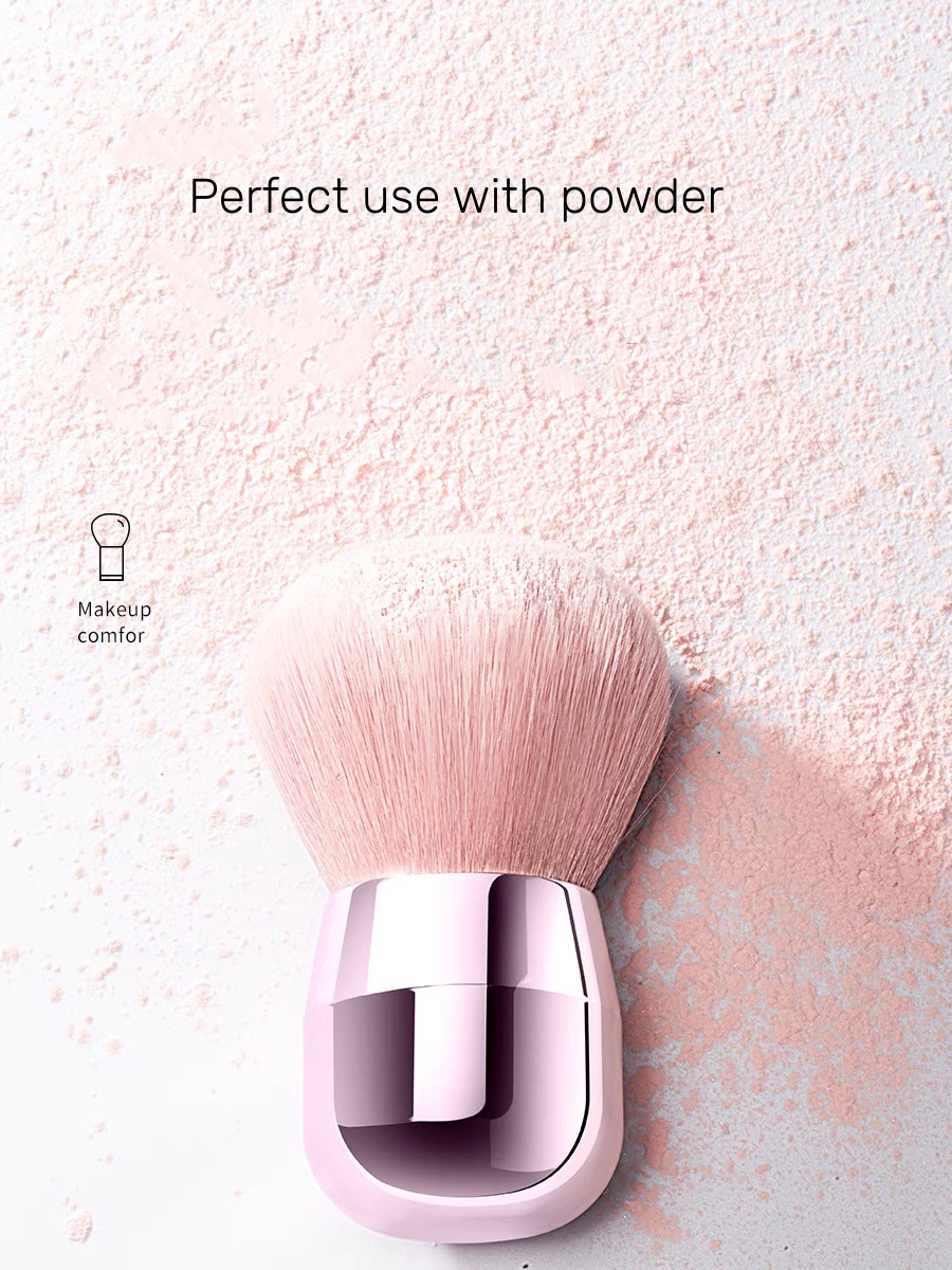 Pink Big Powder Brush