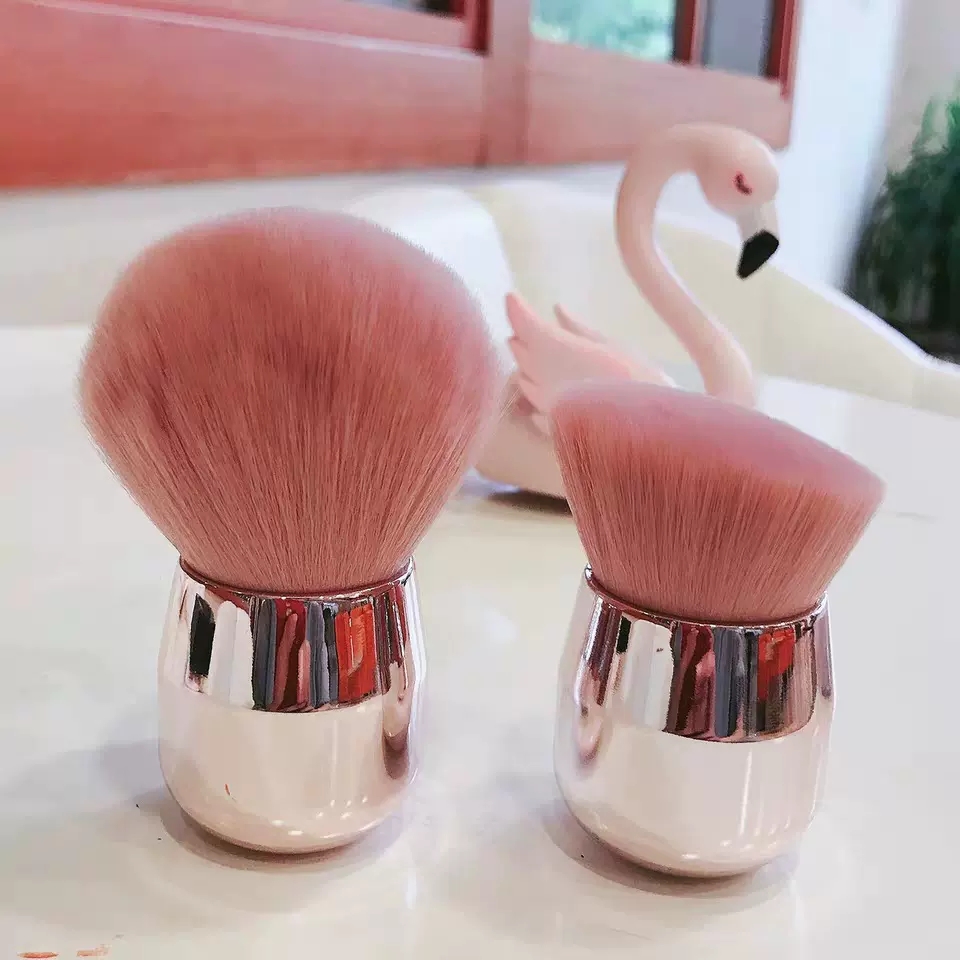 Pink Big Powder Brush