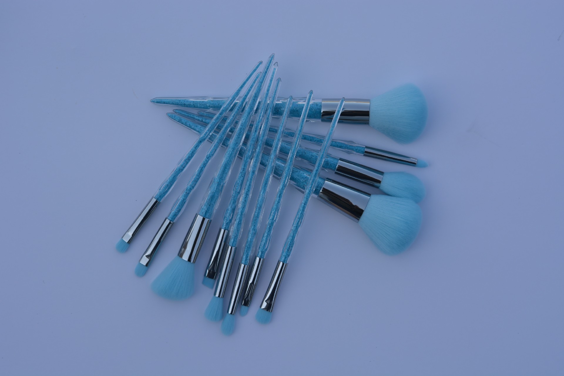 12pc Makeup Brush Set- Redish Pink